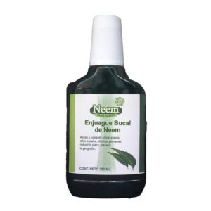 Enjuague bucal de neem