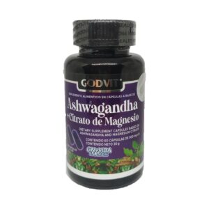 ASHWANGANDHA + CITRATO DE MAGNESIO