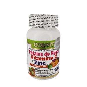 PETALOS DE ROSA, VITAMINAC Y ZINC