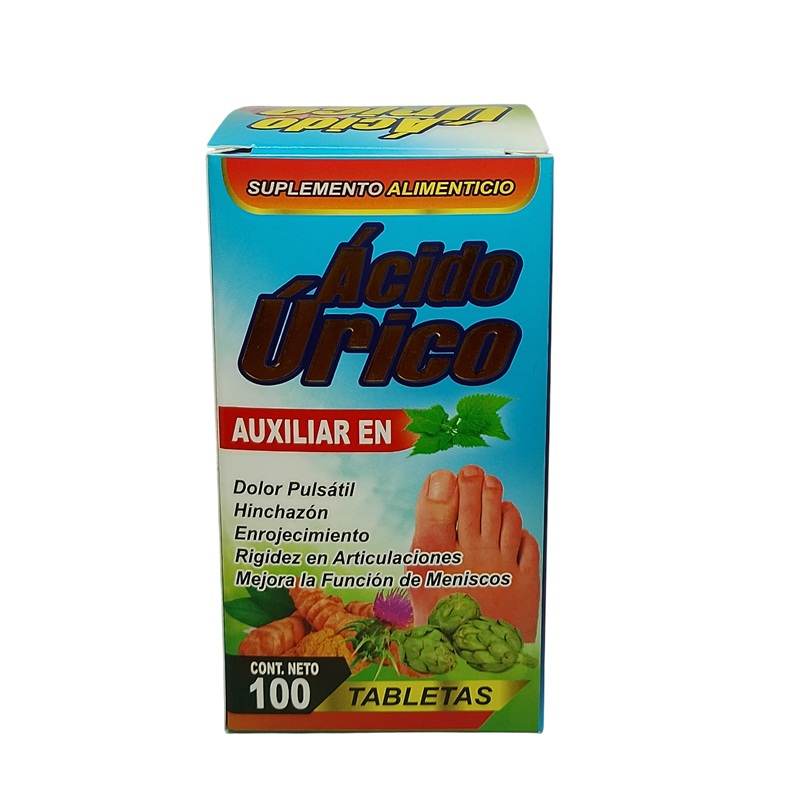 Acido Urico 100 tabletas